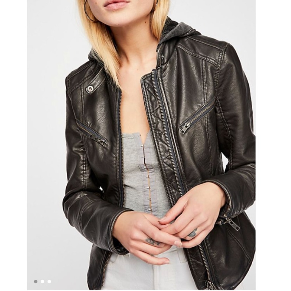 Free People Monroe Hooded Jacket